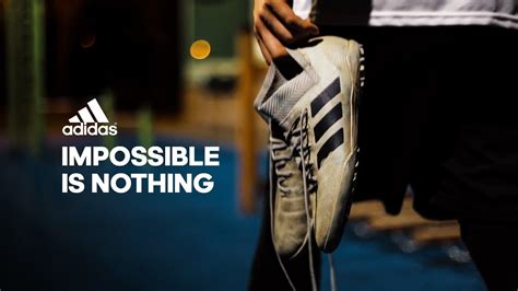 adidas impossible is nothing